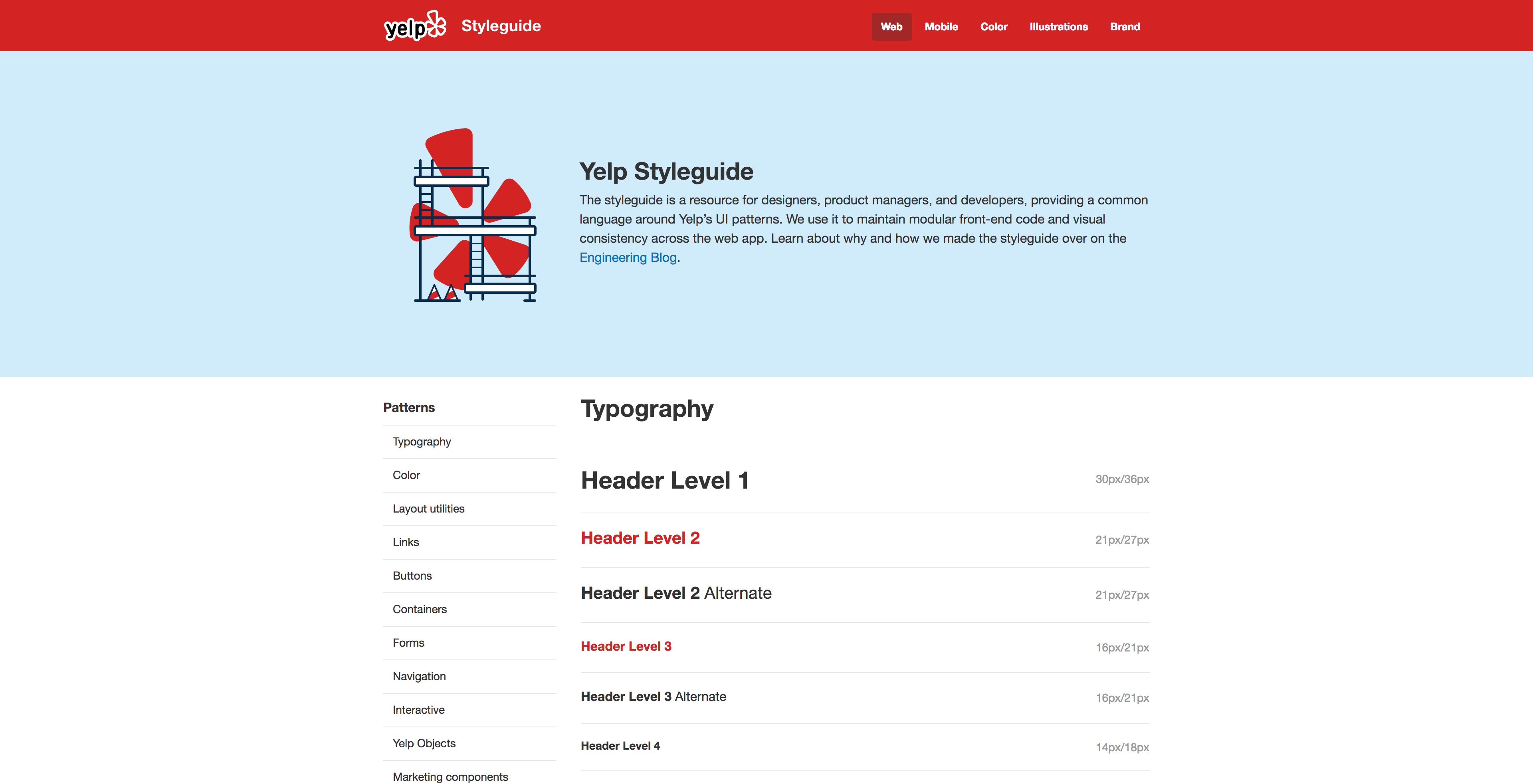 yelp-styleguides